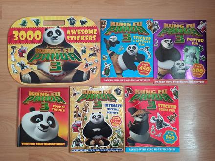Kung fu panda 3 - akctivity / sticker, 