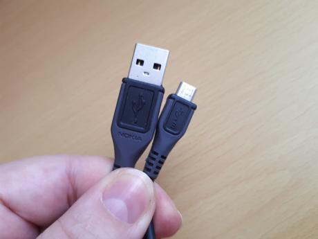 Kabel usb a micro usb - b, nokia