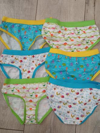 Chlapčenské vzorované slipy 6x (24-36 mes.), 92