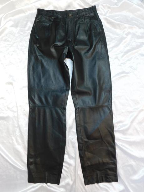Luxusne panske kožene nohavice, 32 / m