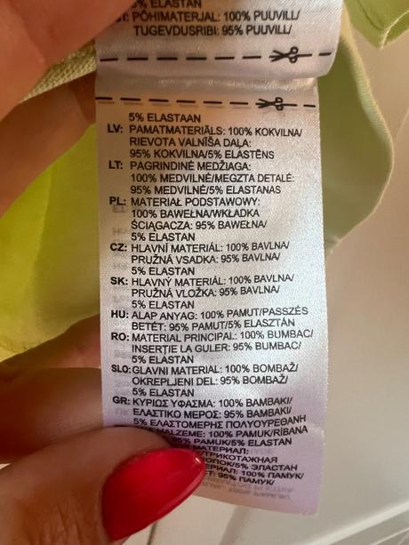 Neónové crop tričko reebok m, reebok,m