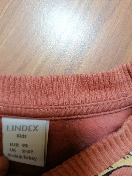 Lindex mikina dino 98, lindex,98