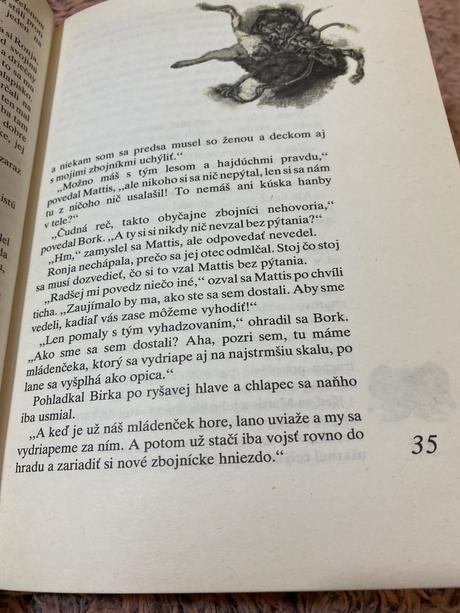 Lindgrenová astrid krásna zbojníkova dcéra ronja,