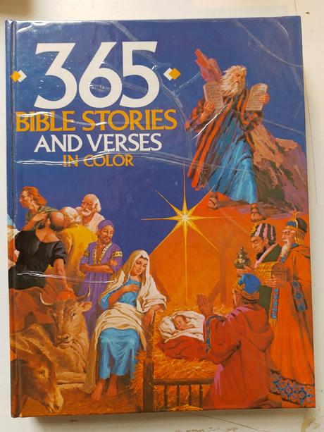 365 bible stories and verses in color, 