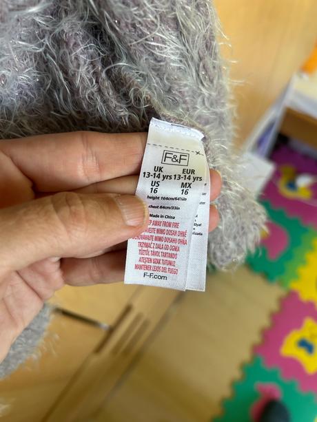 Huňatý sveter, f&f,164