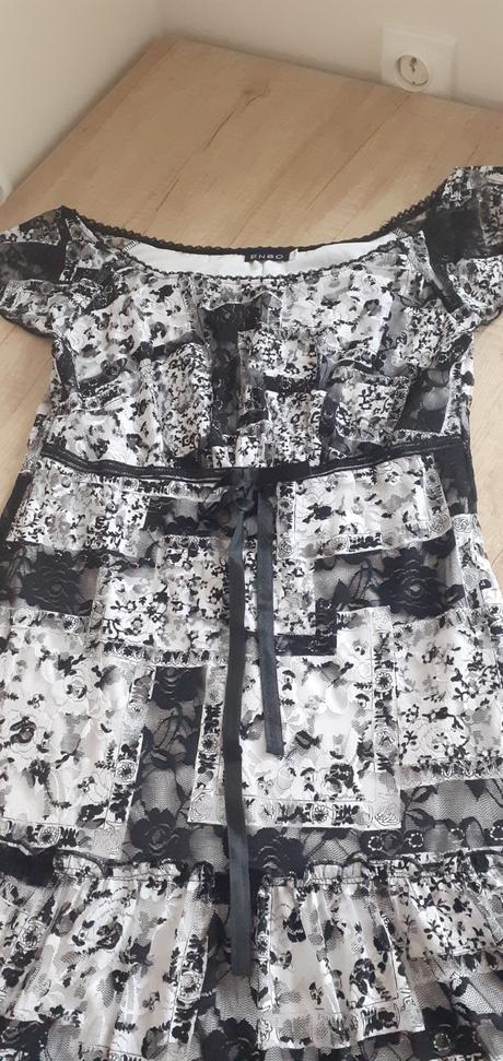 Letné krajkové cipkovane šaty, l