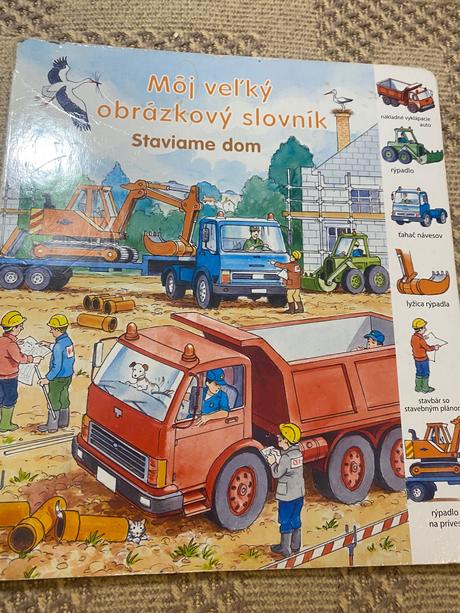 Môj veľký obrázkový slovník - staviame dom, 