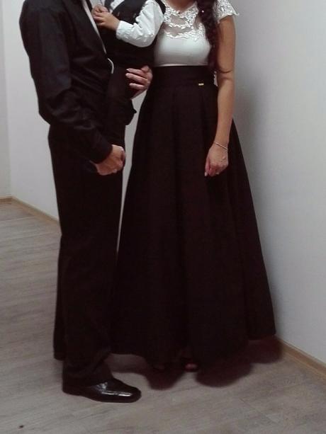 Damska dlha spolocenska sukna+tricko, m