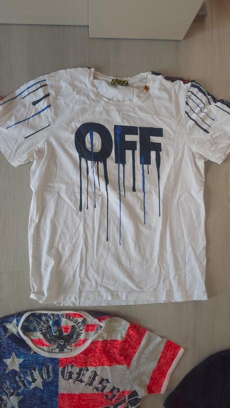 Takmer nové zn. bavlnené tričká-polokošele, v.xl, xl