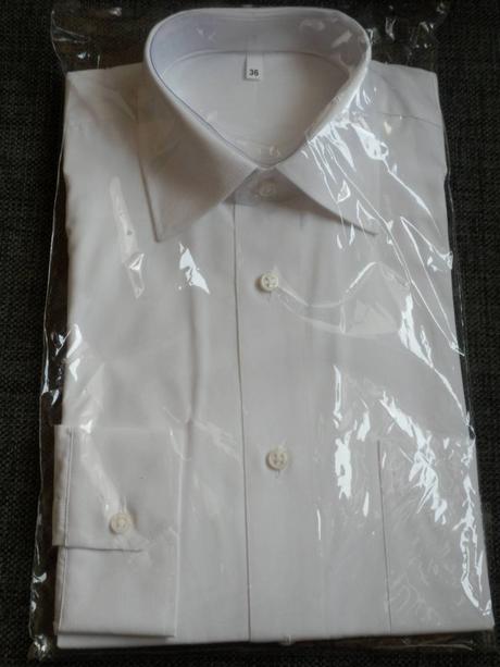 Biela košeľa dlhý rukáv, 36