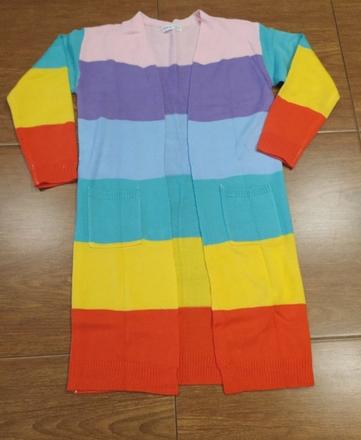 Farebný kardigan, 146 / 152