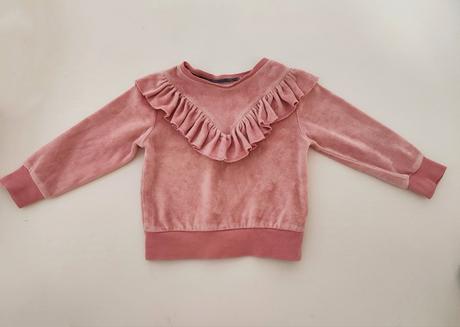 Rozkošná mikinka s volánom, mothercare,80