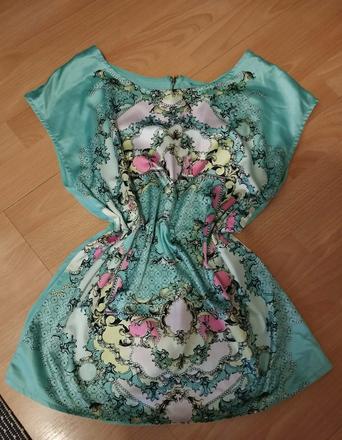 Elegantná blúzka s barokovým vzorom, l