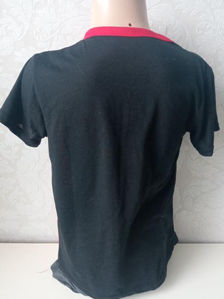 Chlapčenské tričko s bielym nápisom, 116