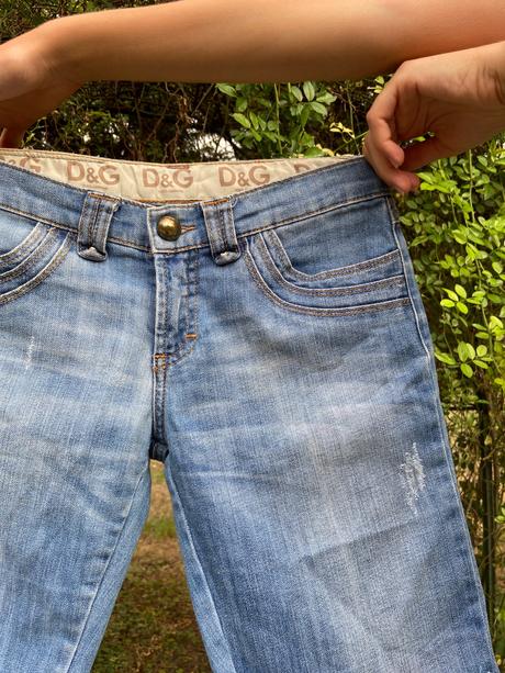 Modré kraťasy dolce&gabbana, s