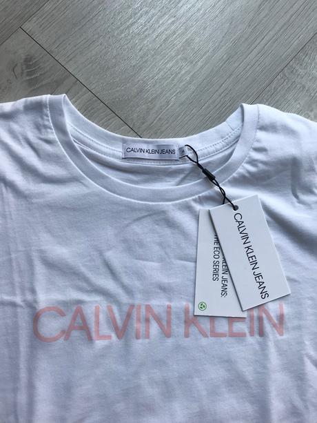 Tricko calvin klein nové, calvin klein,164 / xs