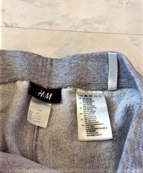 Teplákové 3/4, h&m,m