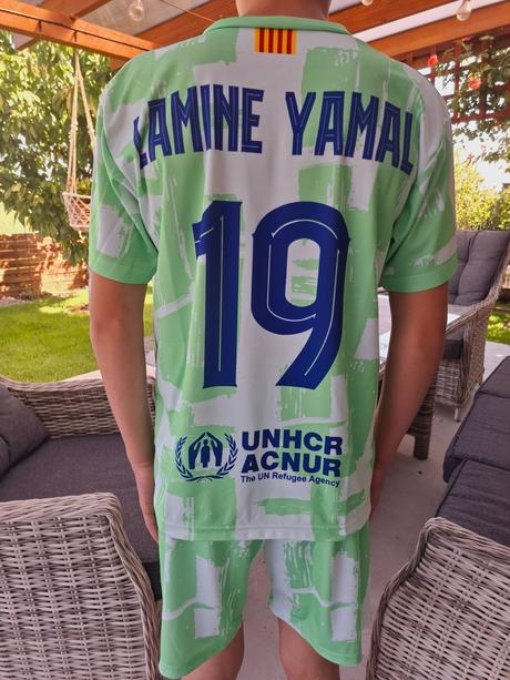 Futbalový dres yamal, 134