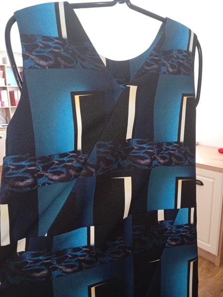 Vzorované originál šaty kenzo, 40