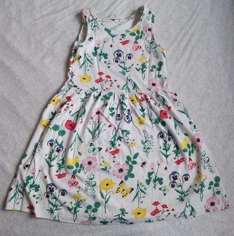 H&m - 12 ks nosenych letnych saticiek, 110