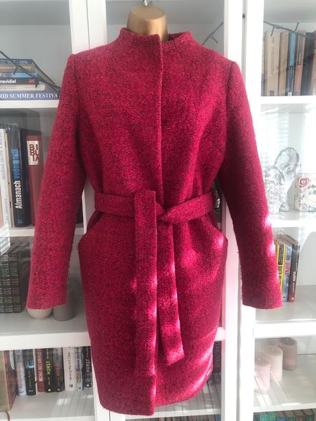 Vlnený kabát zartex, s