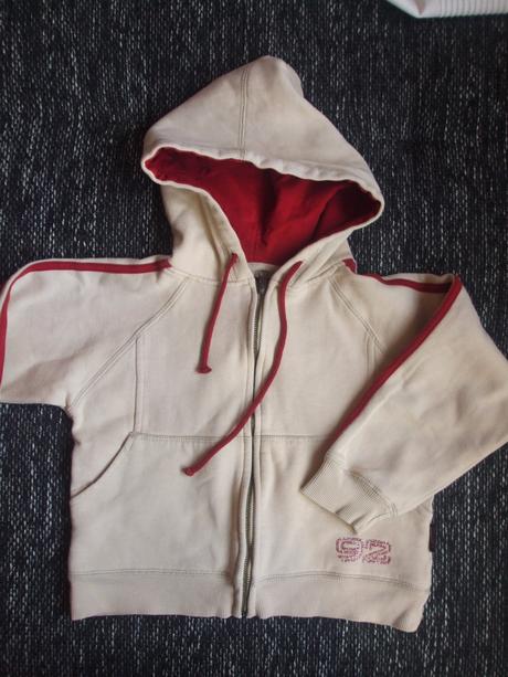 Tepláková bundička s kapucou, 116