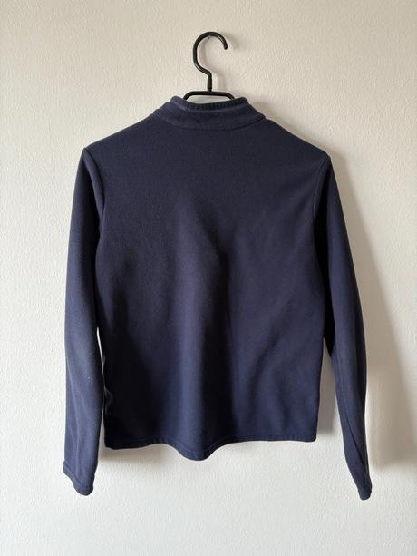 Fleecová mikina modrej farby, decathlon,146