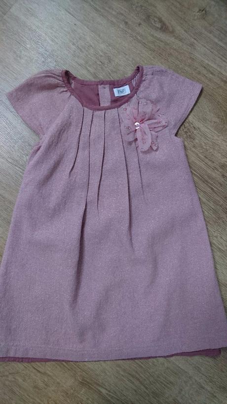 Ružové šatočky veľ.4-5 rokov, f&f,122