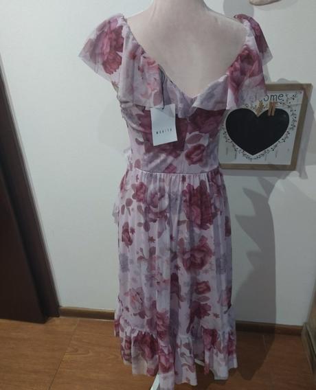 Kvetované šaty, mohito,s