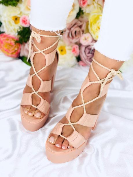 Sandále na platforme, 36