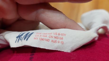 Dievčenské tielko, h&m,140