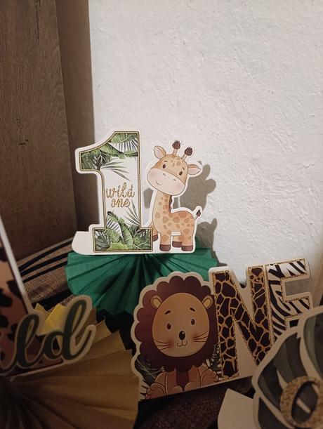 Narodeninová výzdoba safari 1 rok safari,