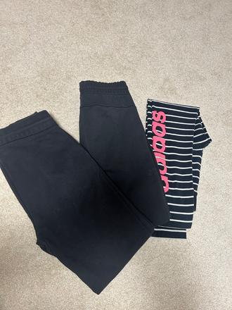 2xtepláky+legíny adidas veľ.152/158/xs, adidas,158