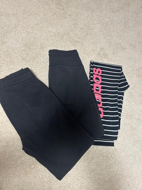 2xtepláky+legíny adidas veľ.152/158/xs, adidas,158