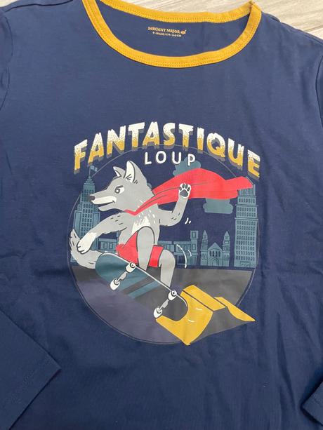 Tenké bavlnené pyžamko s maskou, sergent major,134 / 140