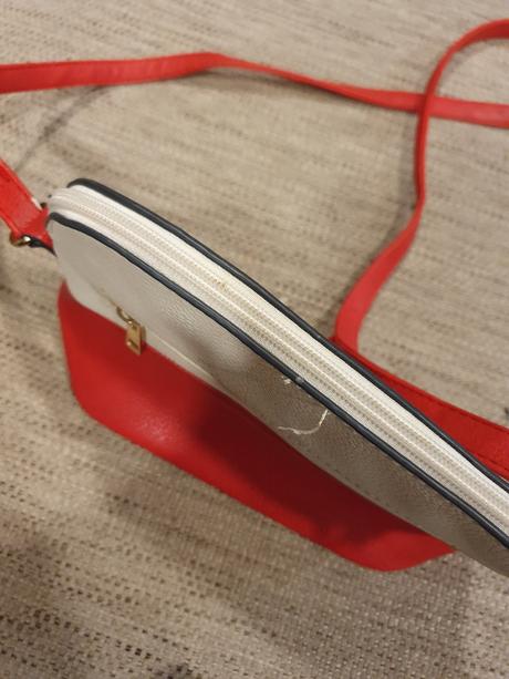 Crossbody kabelka červená mk,