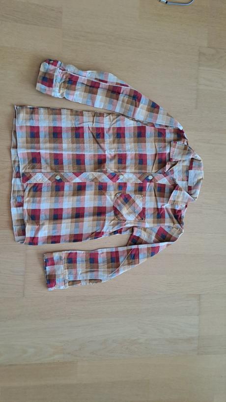 Retro flanelová košeľa, 146