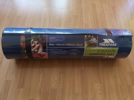 Trespass 4-sezónna kempingová podložka1800x500x8mm,