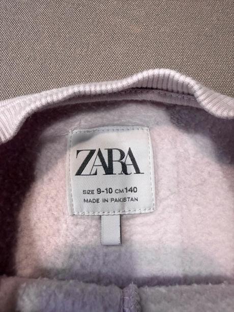 Mikina pudrová, zara,140