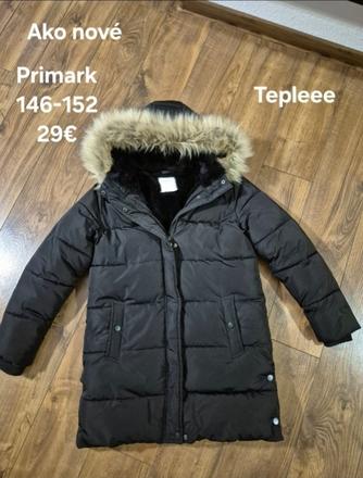 Zimná bunda, primark,146