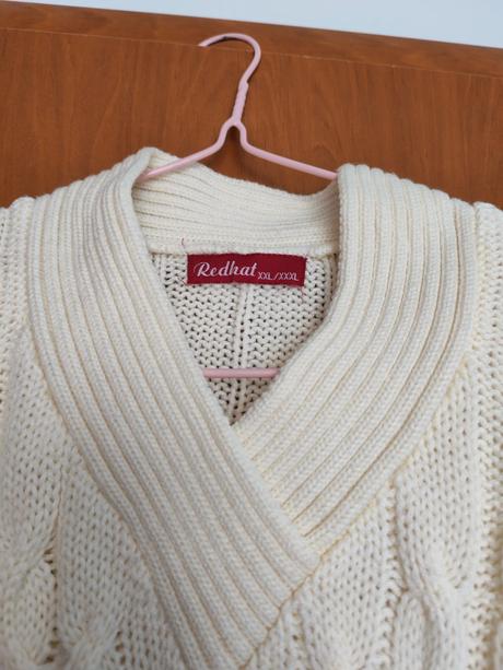 Pletený pulover, xl