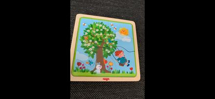 Puzzle haba 4 ročné obdobia, 