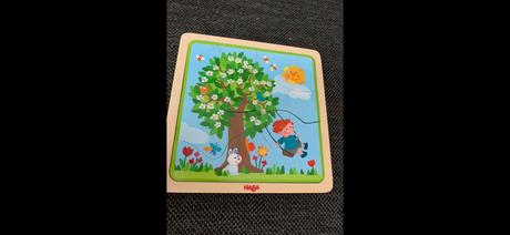 Puzzle haba 4 ročné obdobia, 