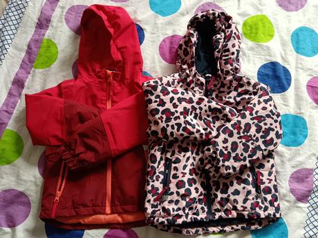 2x zimná bunda, veľk. 98/104, lupilu,98