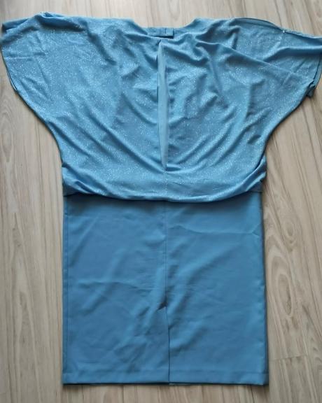 Belasé elegantné šaty, v. xl/xxl, č.46, 46