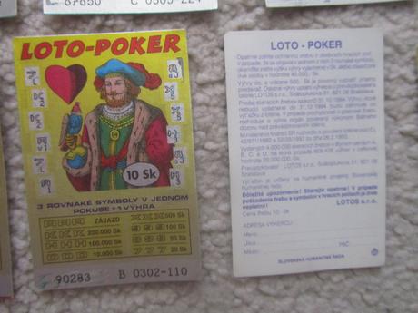 Sedminove karty zo zrebov,