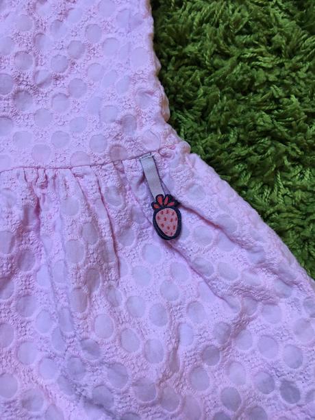 Roztomilé ružové šaty coccodrillo, coccodrillo,86