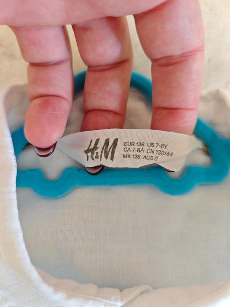Košeľa, h&m,128