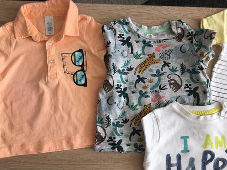 Letný balík trička 80, 68–80