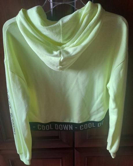 Neónovo žltá mikina, new yorker,s